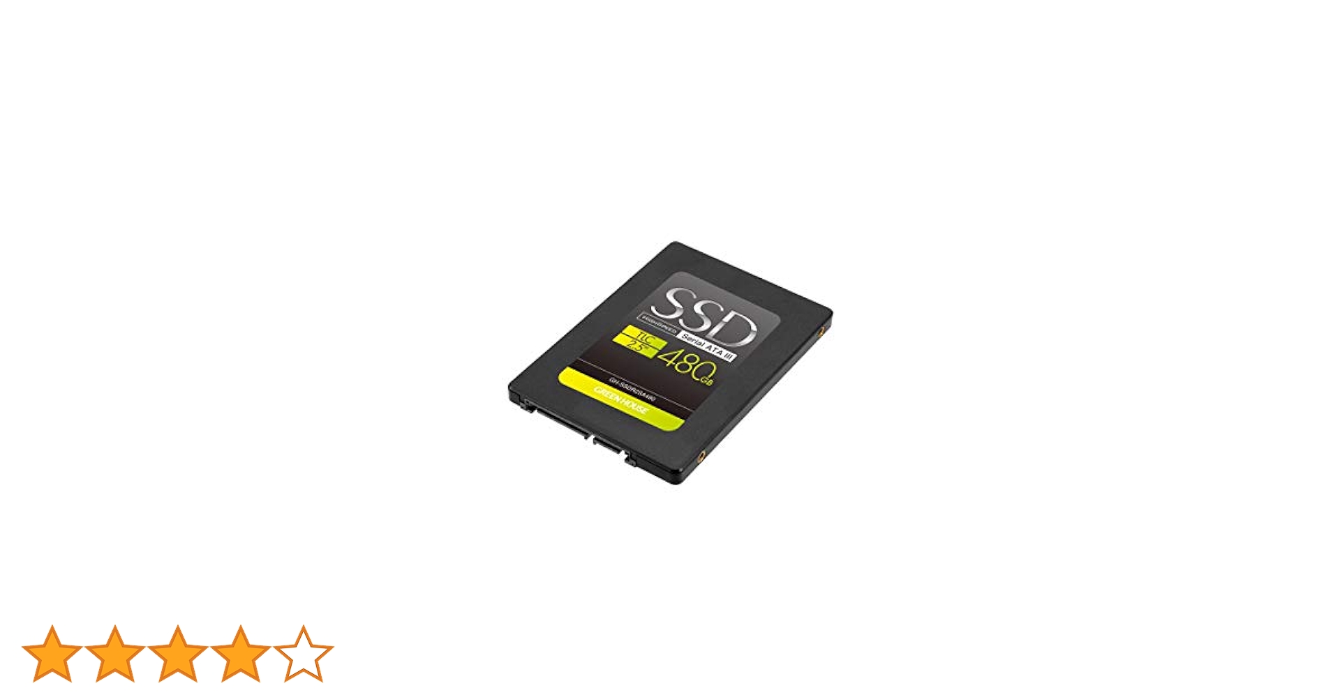 Amazon | グリーンハウス SSD 480GB 2.5インチ シリアルATA-III